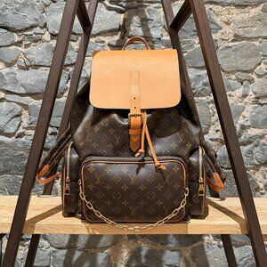 Louis Vuitton 2019 Brown Monogram Trio Backpack